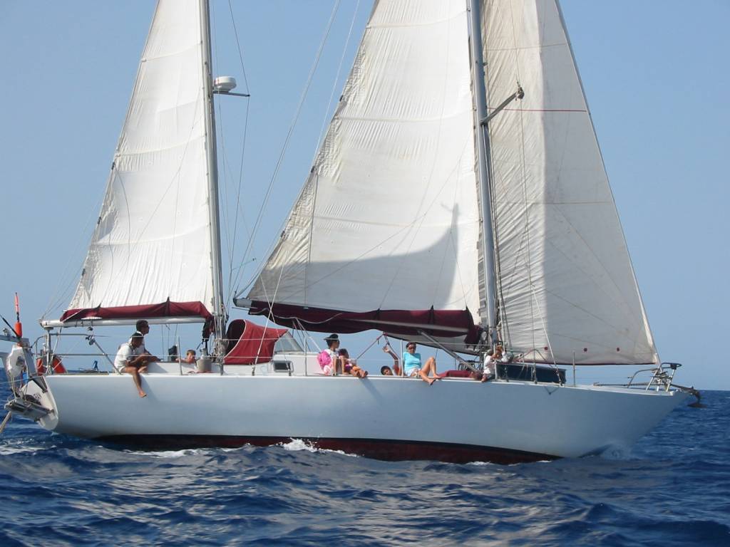 Bateau à voile Corse