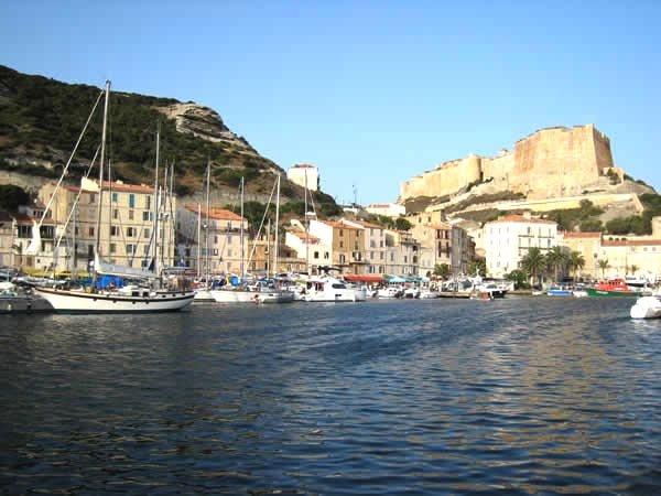 boat in bonifacio