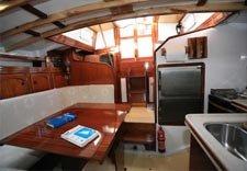sailing cruise cabin